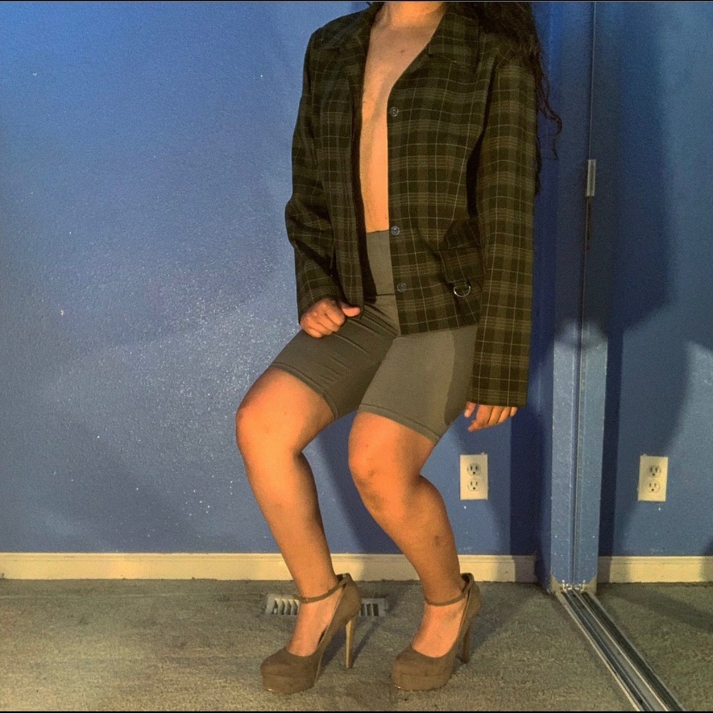 Dress Barn Green Blazer